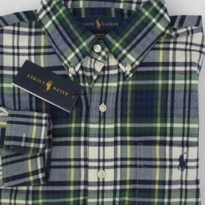 Polo Ralph Lauren Men’s Classic Fit Performance Flannel Long Sleeves Shirt Small